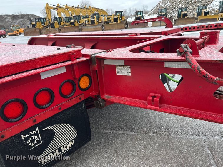 image for item FK1663 2012 Trail King Industries TK110HDGH533 lowboy equipment trailer