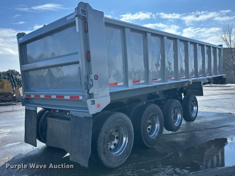 image for item FK1664 2005 Bibeau end dump trailer