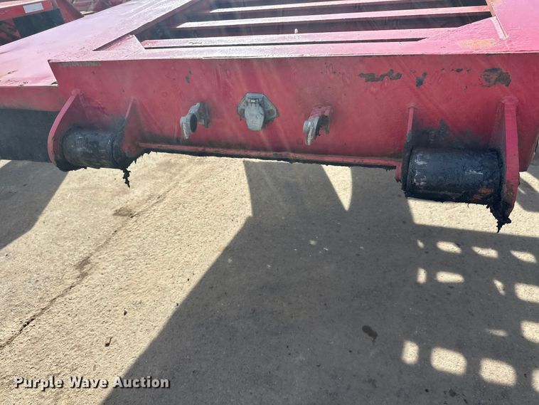 image for item FK1677 1995 Kalyn Siebert 69T3A lowboy equipment trailer