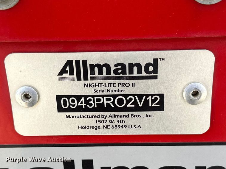 image for item FK1678 Allmand Night lite pro II light plant