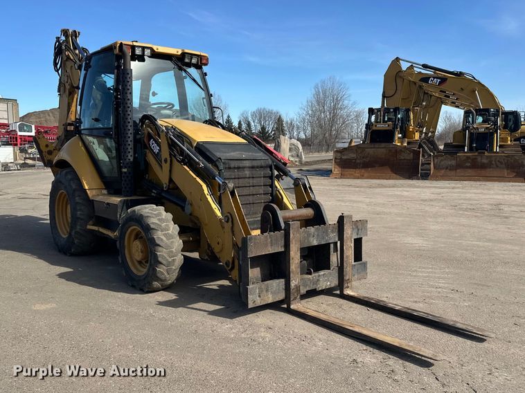 image for item FK1679 2012 Caterpillar 420F backhoe