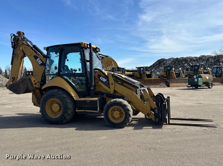 image for item FK1679 2012 Caterpillar 420F backhoe