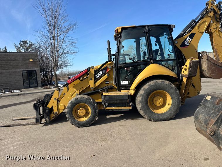 image for item FK1679 2012 Caterpillar 420F backhoe