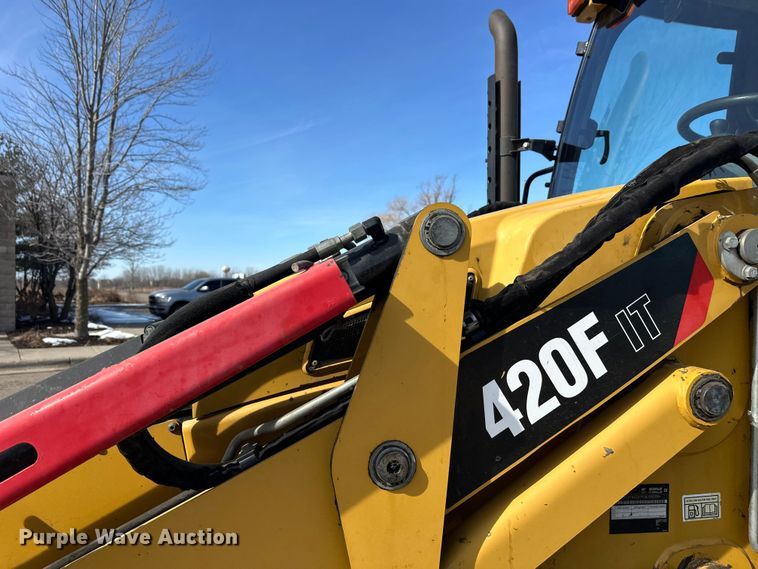 image for item FK1679 2012 Caterpillar 420F backhoe