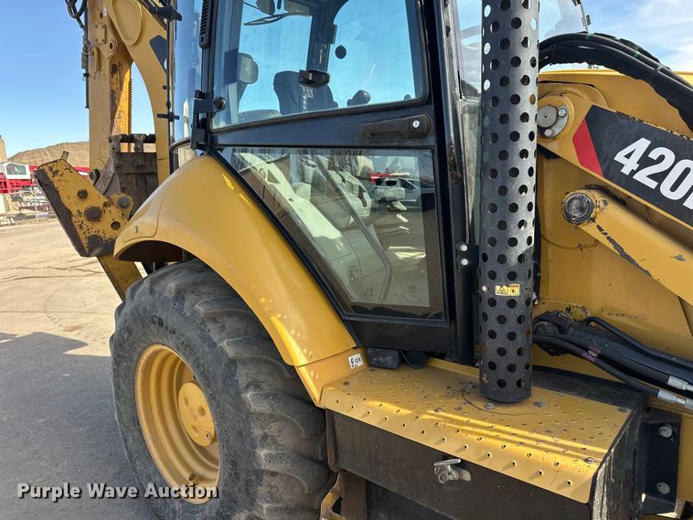 image for item FK1679 2012 Caterpillar 420F backhoe