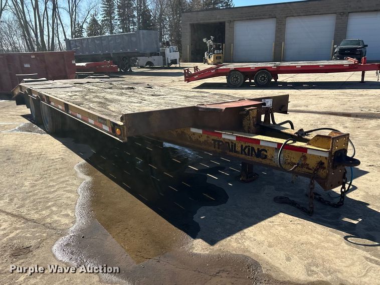 image for item FK1684 1997 Trail King Industries equipment trailer