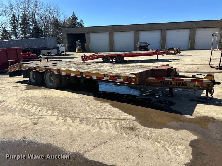 image for item FK1684 1997 Trail King Industries equipment trailer