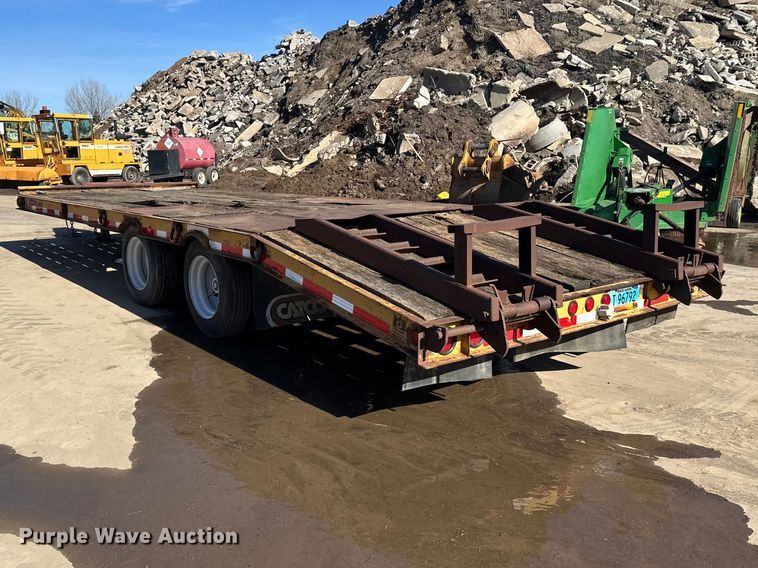 image for item FK1684 1997 Trail King Industries equipment trailer