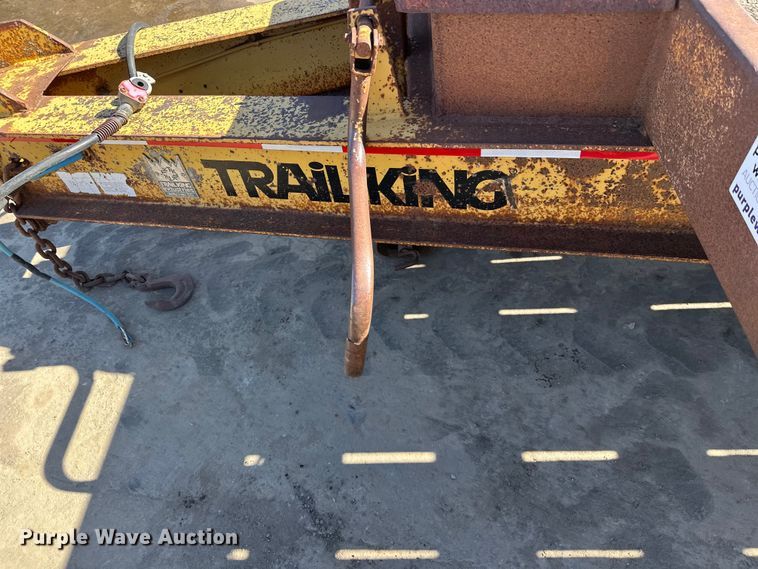 image for item FK1684 1997 Trail King Industries equipment trailer
