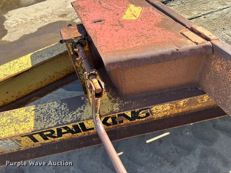 image for item FK1684 1997 Trail King Industries equipment trailer