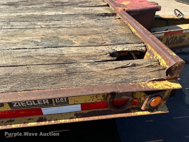 image for item FK1684 1997 Trail King Industries equipment trailer