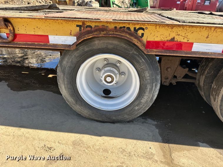 image for item FK1684 1997 Trail King Industries equipment trailer