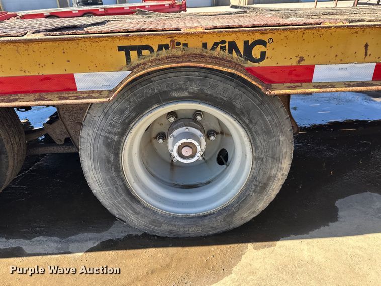 image for item FK1684 1997 Trail King Industries equipment trailer