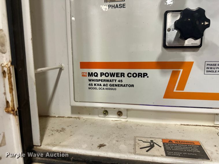 image for item FK1724 Whisperwatt DCA-45SSIU3 generator