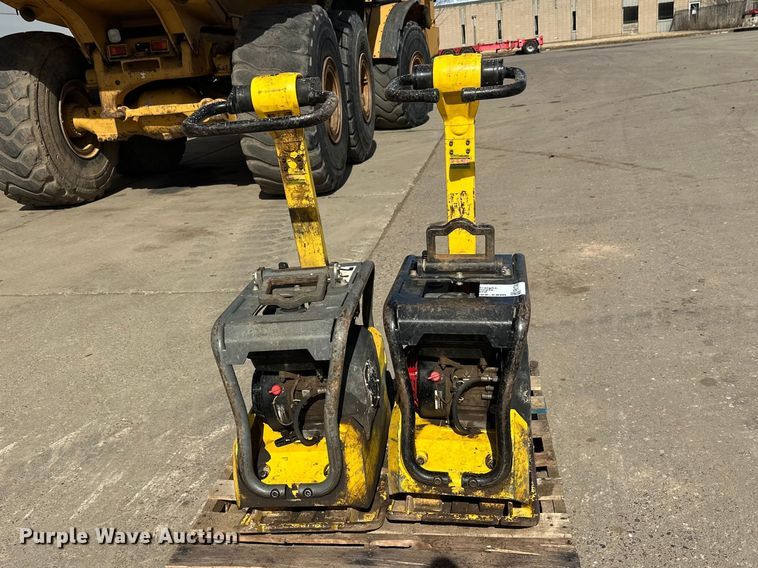 image for item FK1748 (2) Wacker Neuson plate compactors