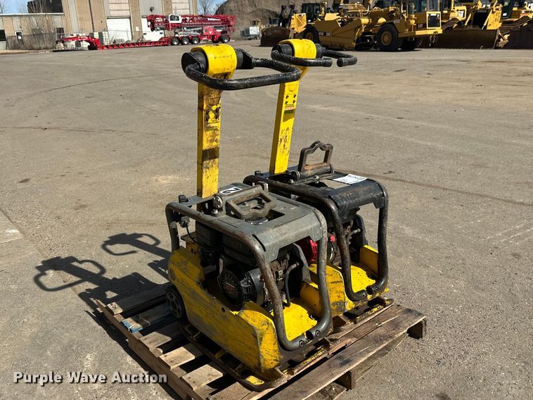 image for item FK1748 (2) Wacker Neuson plate compactors