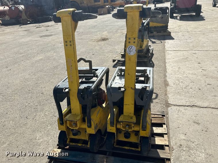 image for item FK1748 (2) Wacker Neuson plate compactors