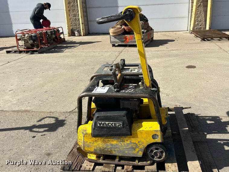 image for item FK1748 (2) Wacker Neuson plate compactors