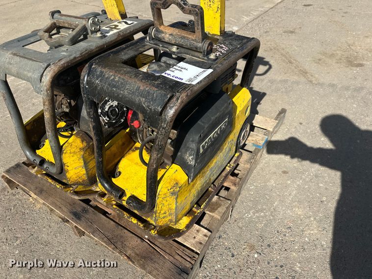 image for item FK1748 (2) Wacker Neuson plate compactors