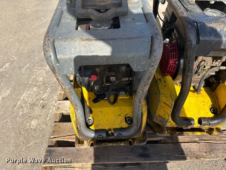 image for item FK1748 (2) Wacker Neuson plate compactors