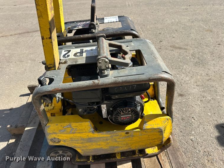 image for item FK1748 (2) Wacker Neuson plate compactors