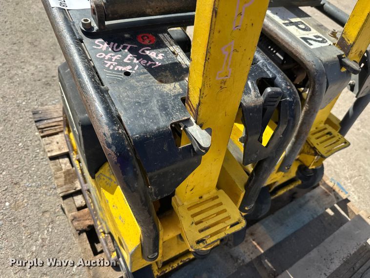 image for item FK1748 (2) Wacker Neuson plate compactors