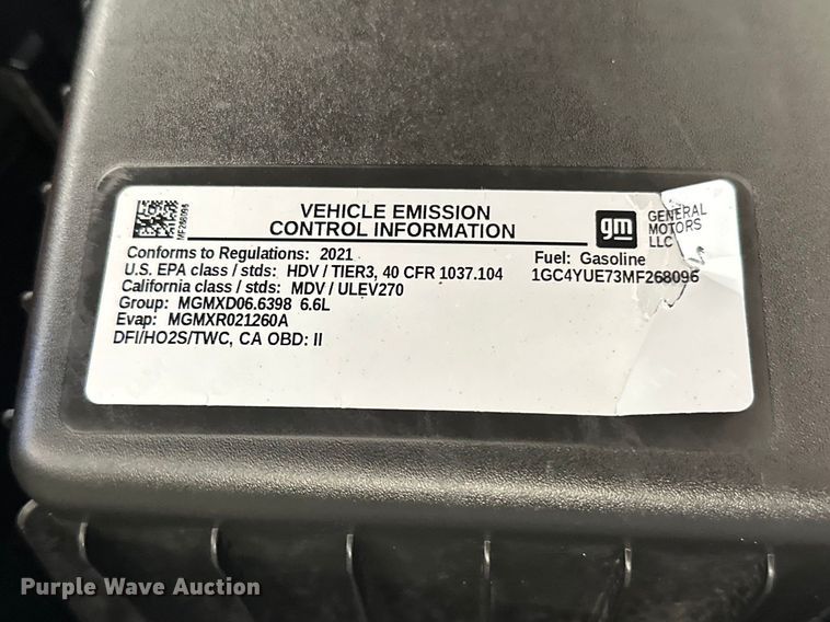 image for item FK1752 2021 Chevrolet Silverado 3500HD Crew Cab pickup truck