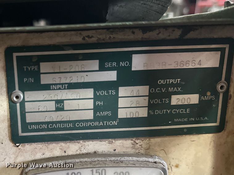 image for item FK1782 Linde VI-206 welder