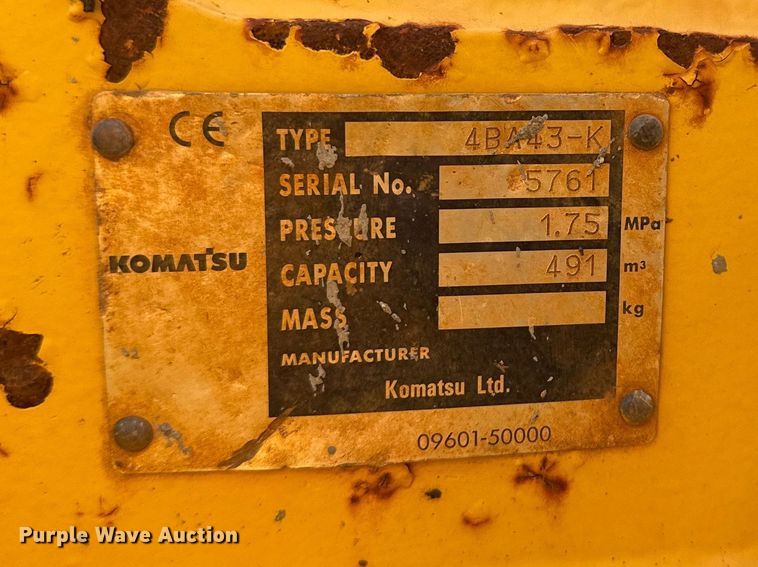 image for item DO8457 2007 Komatsu D37EX-21 dozer