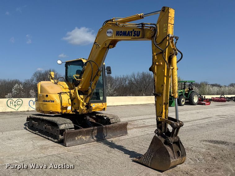 image for item DO8460 2017 Komatsu PC88MR-10 mini excavator