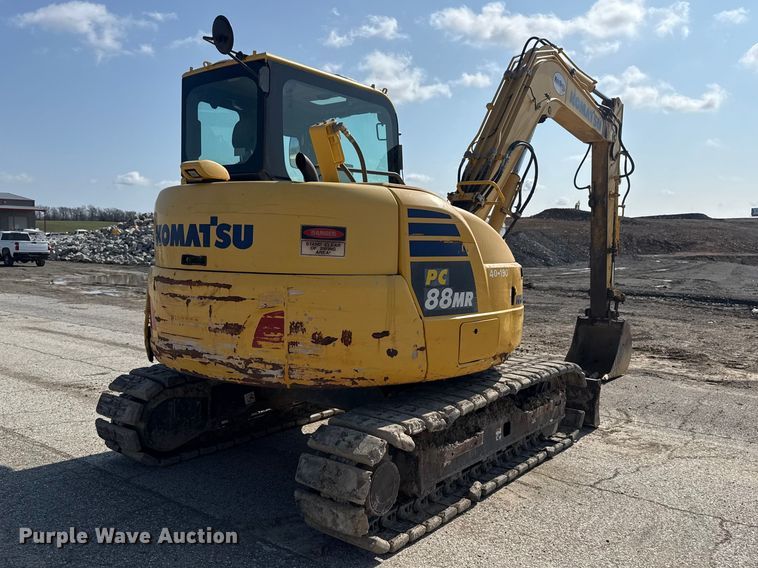 image for item DO8460 2017 Komatsu PC88MR-10 mini excavator
