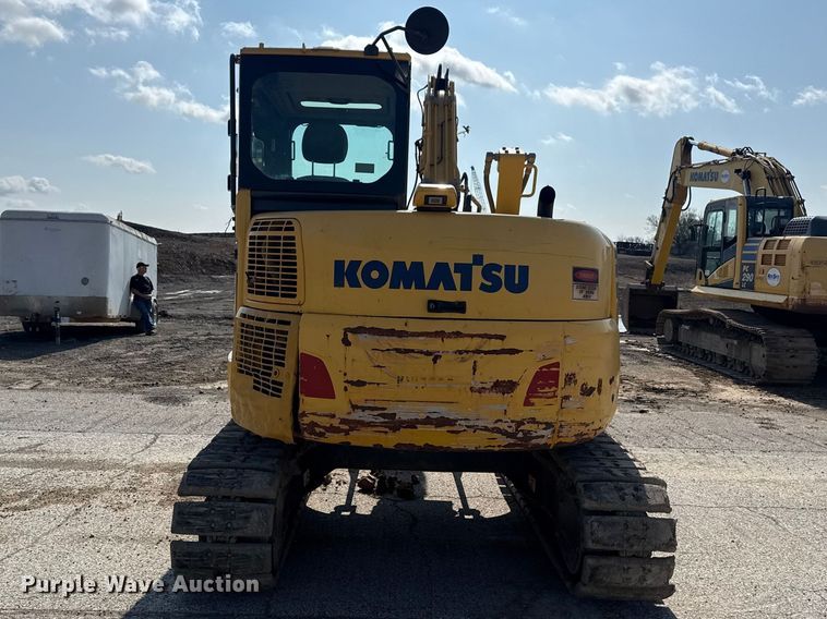 image for item DO8460 2017 Komatsu PC88MR-10 mini excavator