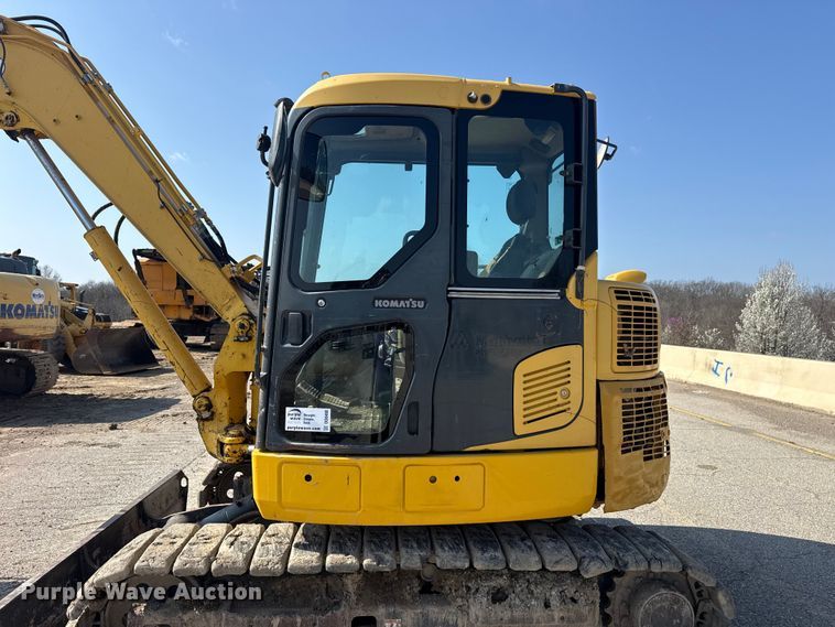 image for item DO8460 2017 Komatsu PC88MR-10 mini excavator