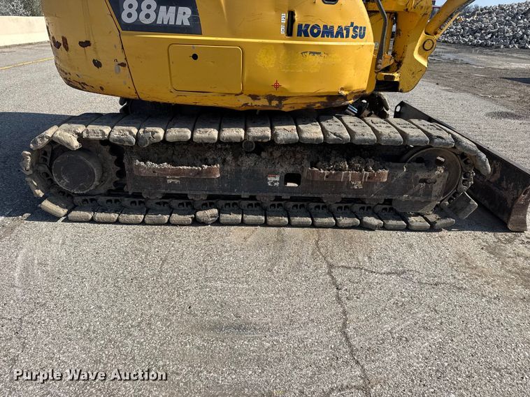 image for item DO8460 2017 Komatsu PC88MR-10 mini excavator