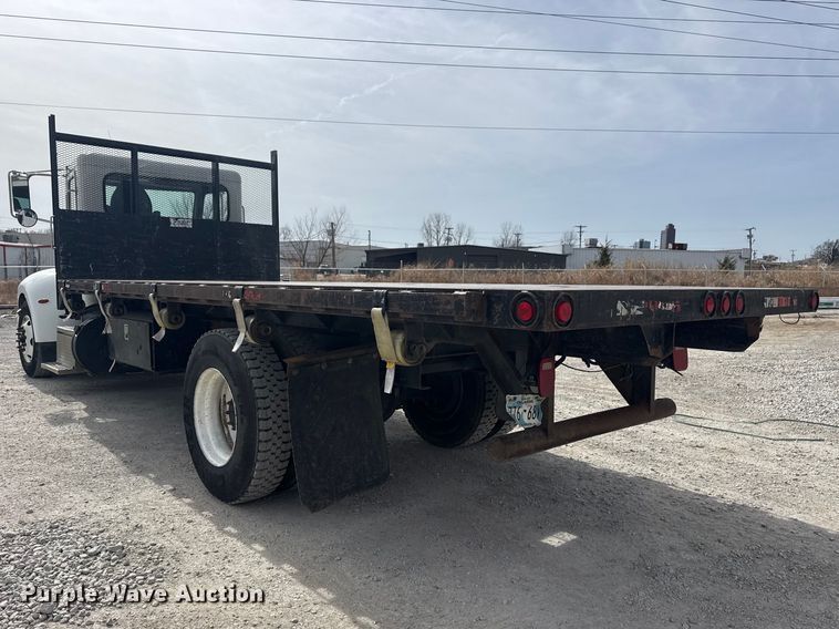 image for item DQ4345 2018 Peterbilt 337 dump flatbed truck