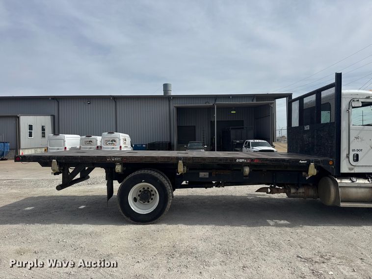 image for item DQ4345 2018 Peterbilt 337 dump flatbed truck