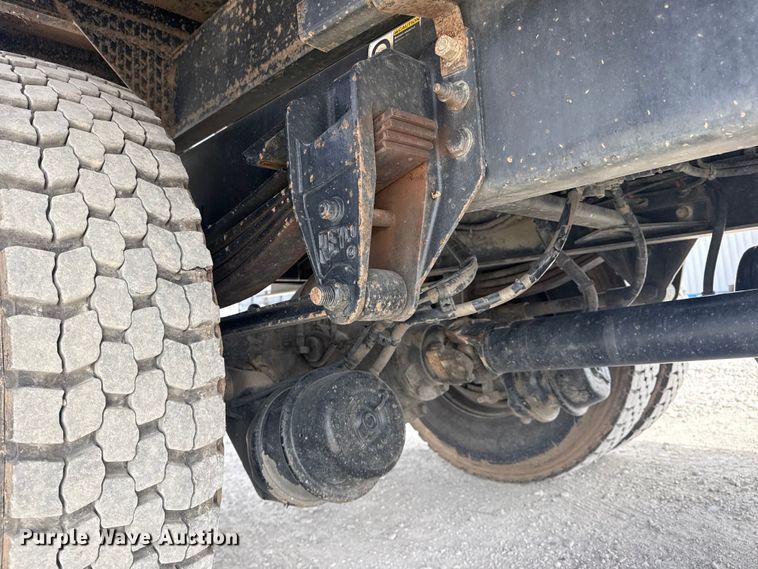 image for item DQ4345 2018 Peterbilt 337 dump flatbed truck