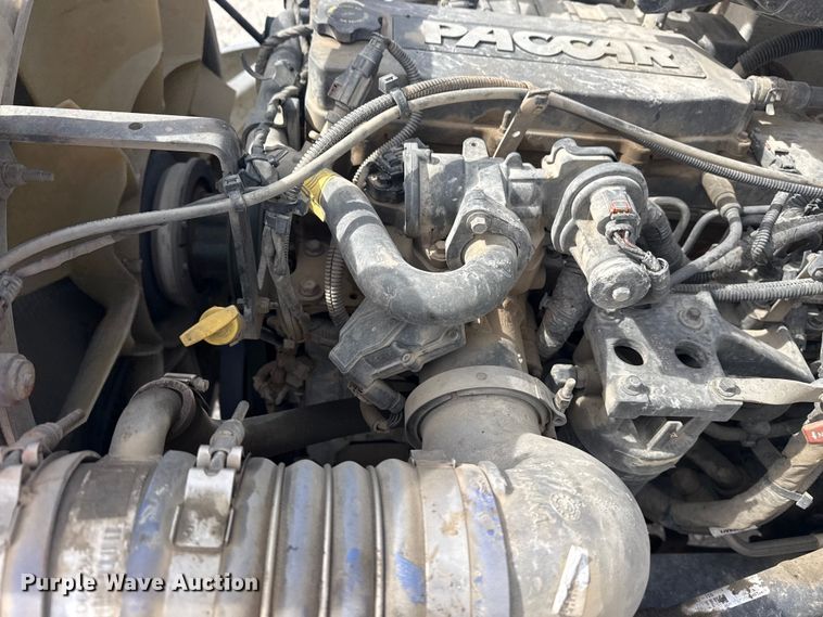 image for item DQ4345 2018 Peterbilt 337 dump flatbed truck