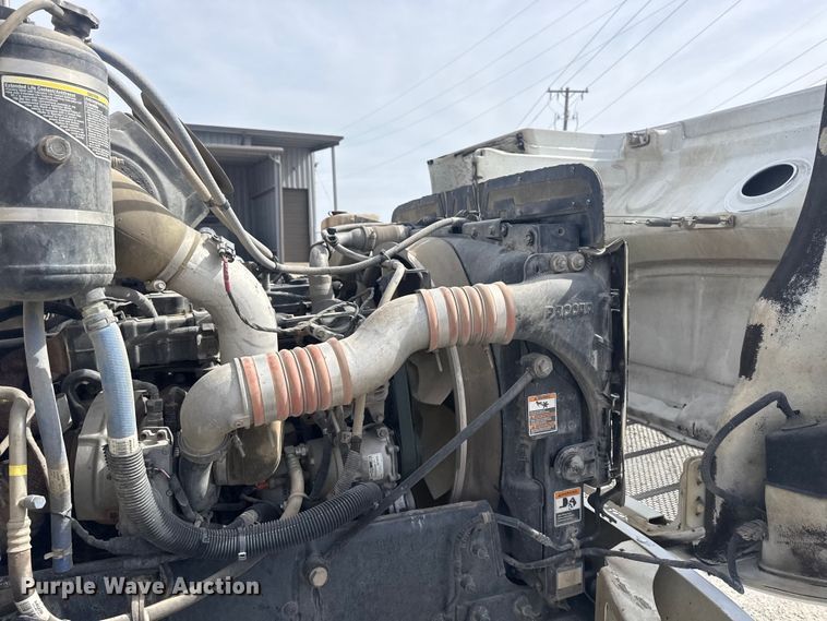 image for item DQ4345 2018 Peterbilt 337 dump flatbed truck