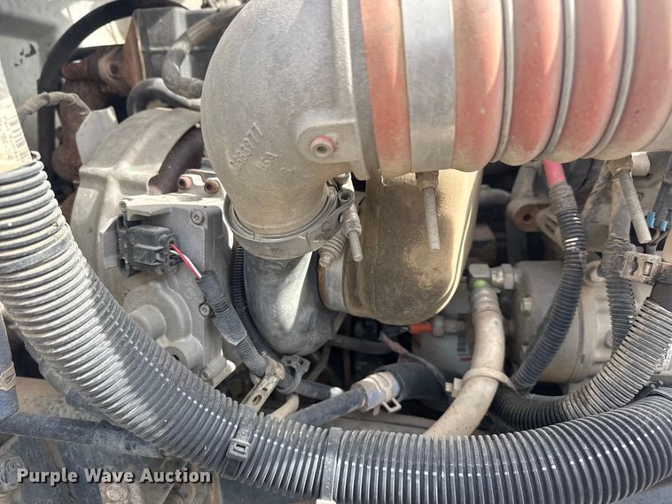 image for item DQ4345 2018 Peterbilt 337 dump flatbed truck