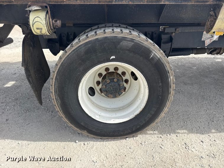 image for item DQ4345 2018 Peterbilt 337 dump flatbed truck