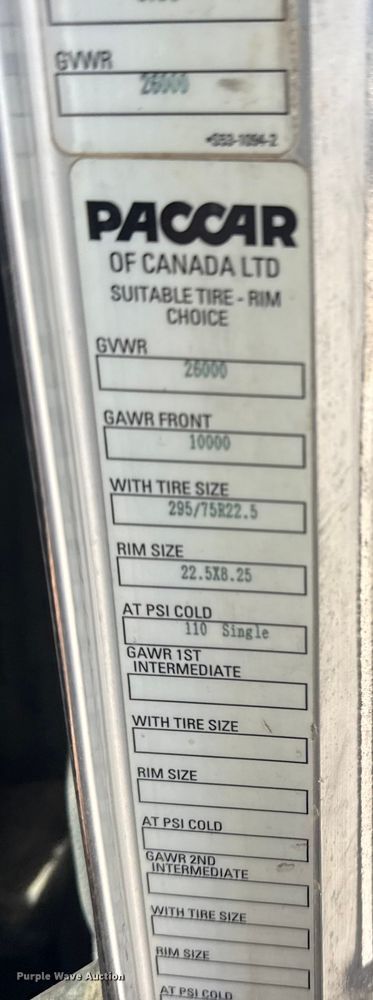 image for item DQ4345 2018 Peterbilt 337 dump flatbed truck