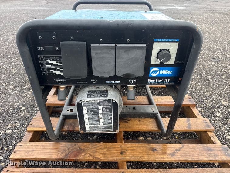 image for item DQ4368 Miller Blue Star 185 welder/generator