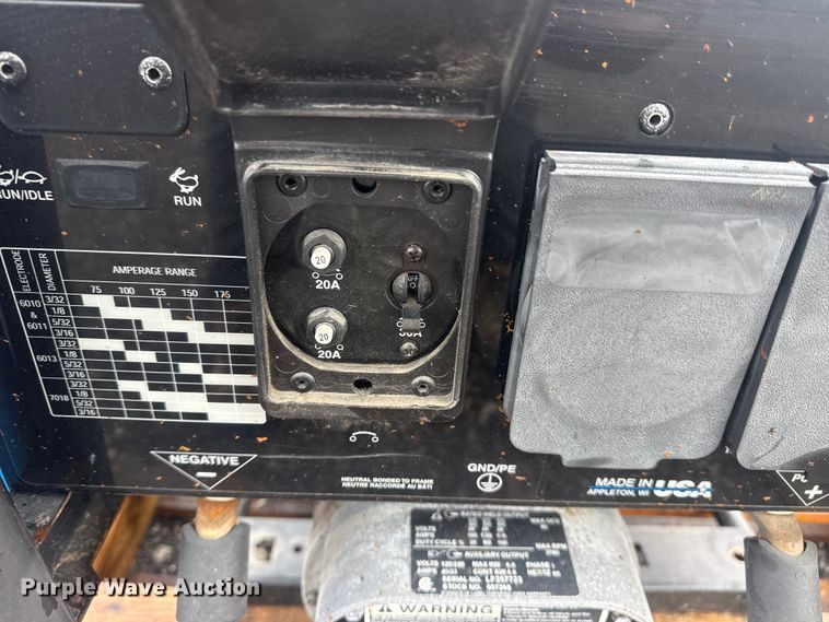 image for item DQ4368 Miller Blue Star 185 welder/generator