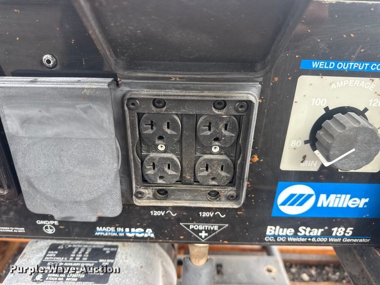 image for item DQ4368 Miller Blue Star 185 welder/generator