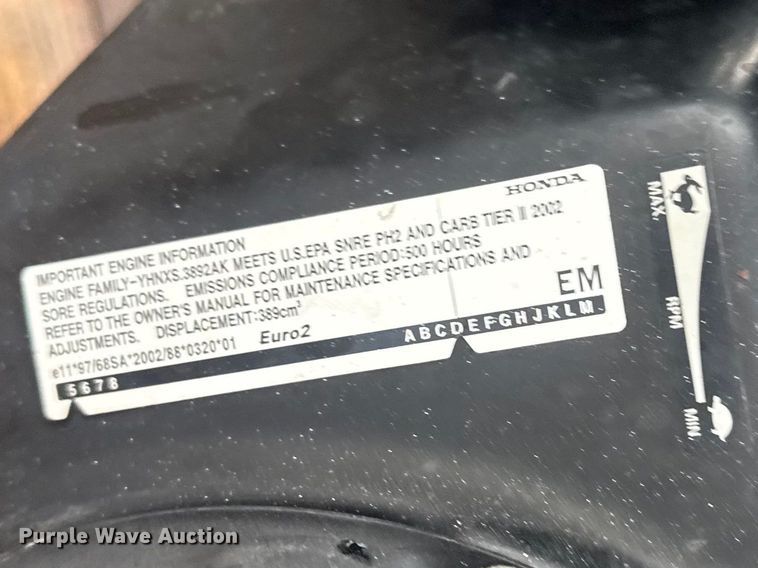 image for item DQ4368 Miller Blue Star 185 welder/generator