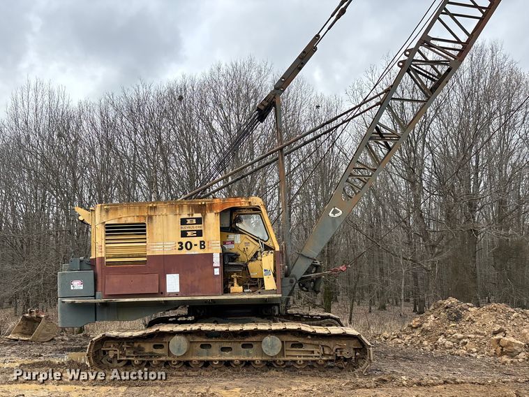image for item DT0055 1974 Bucyrus-Erie 30-B Series 4 crane