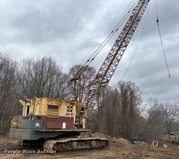 image for item DT0055 1974 Bucyrus-Erie 30-B Series 4 crane