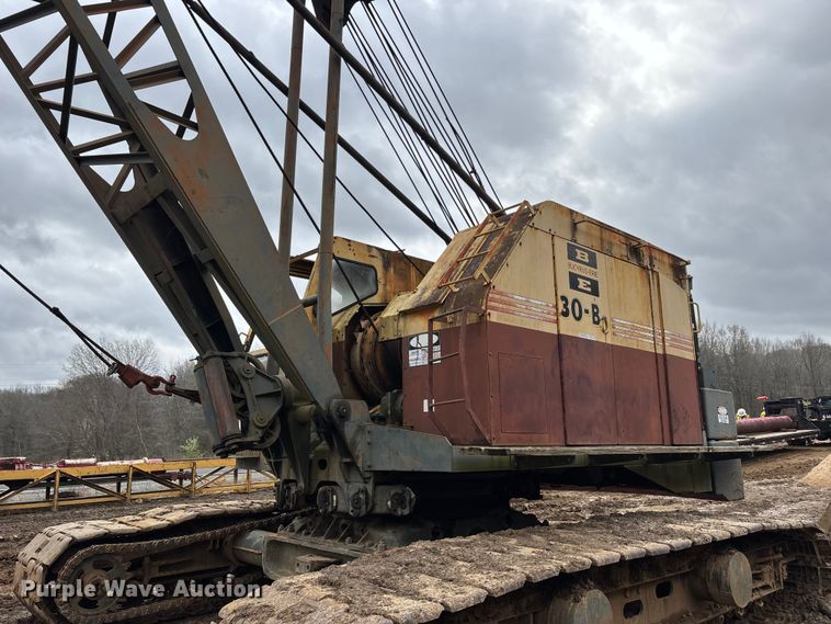 image for item DT0055 1974 Bucyrus-Erie 30-B Series 4 crane