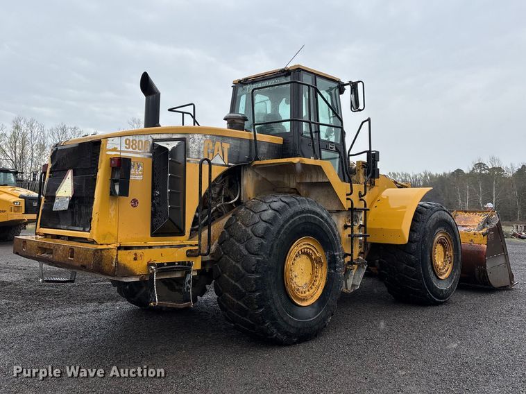 image for item DT0059 1998 Caterpillar 980G wheel loader